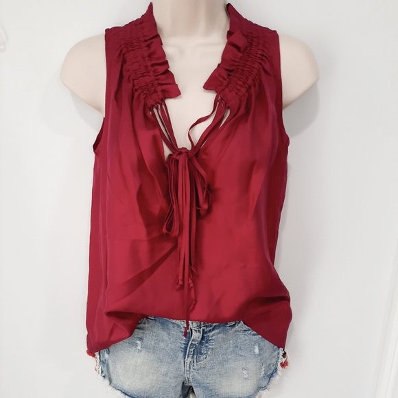 Marc By Marc Jacobs Silk Blouse - Picture 2 of 10